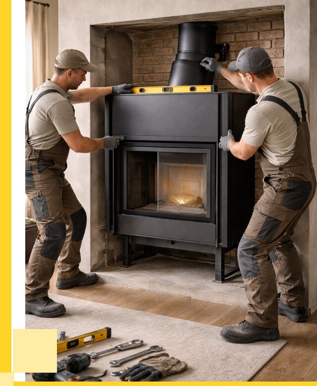 Установка каминных топок в Лысьве под ключ от 18463 р. | ЭриданЛсь