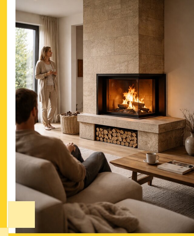 Угловые камины из кирпича установка в Лысьве от 153855 р. ЭриданЛсь