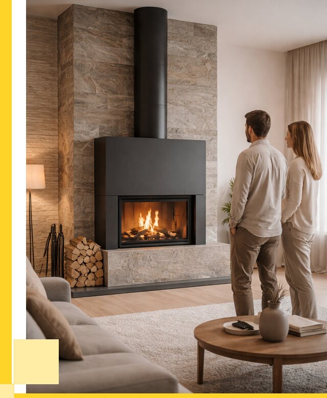 Закрытые камины под ключ в Лысьве от 123084 р., ЭриданЛсь