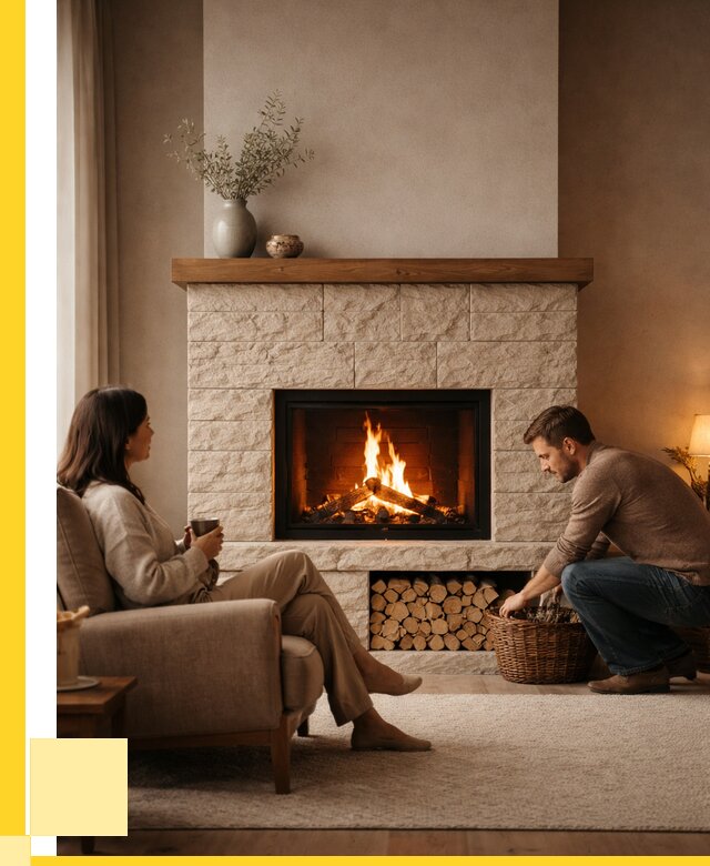 Камины для дома в Лысьве под ключ от 153855 р. | ЭриданЛсь