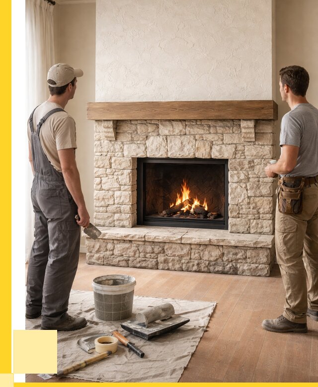 Отделка каминов в Лысьве от 6667 р. под ключ | ЭриданЛсь