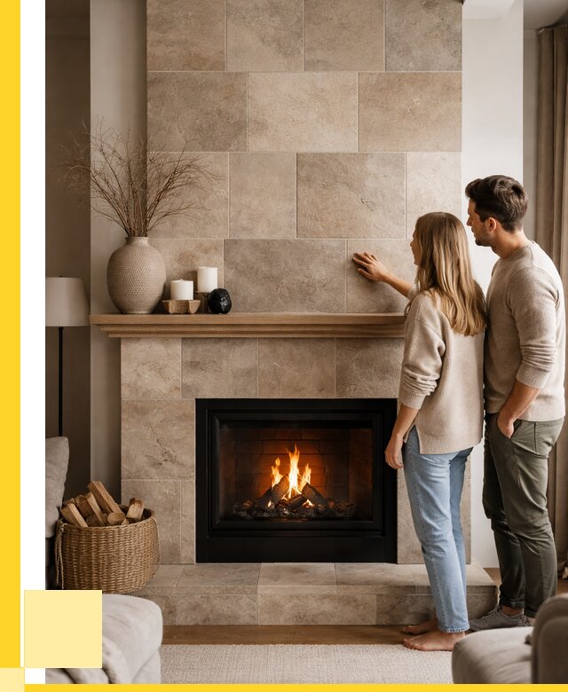 Облицовка каминов керамогранитом в Лысьве от 4616 р. | ЭриданЛсь