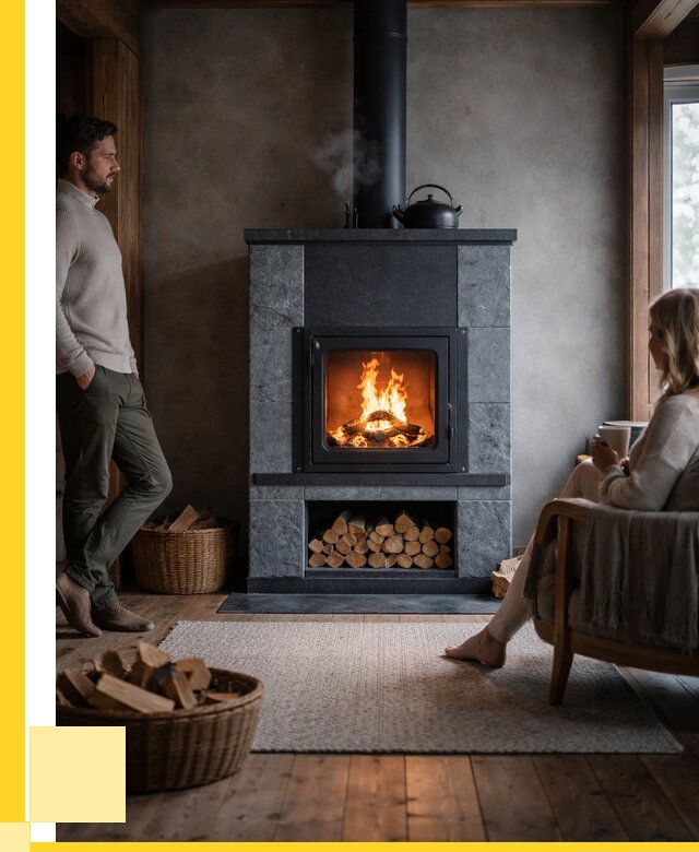 Каминопечи из кирпича в Лысьве под ключ от 123084 р., ЭриданЛсь