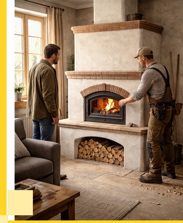 Печи камины в Лысьве: кирпичные, изразцовые от 61542 р. | ЭриданЛсь