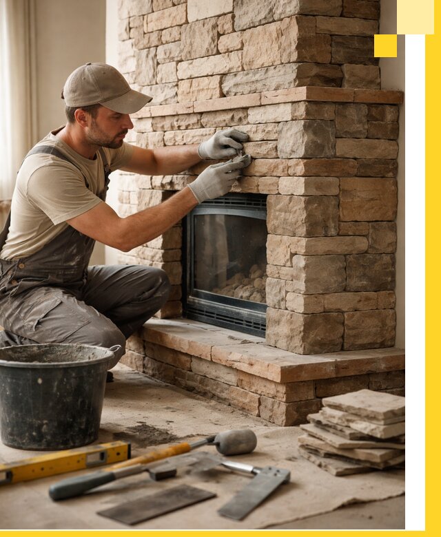 Проектирование и установка печей-каминов под ключ в Лысьве