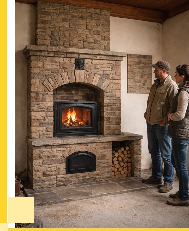 Кирпичная печь под ключ в Лысьве от 153855 р. | ЭриданЛсь