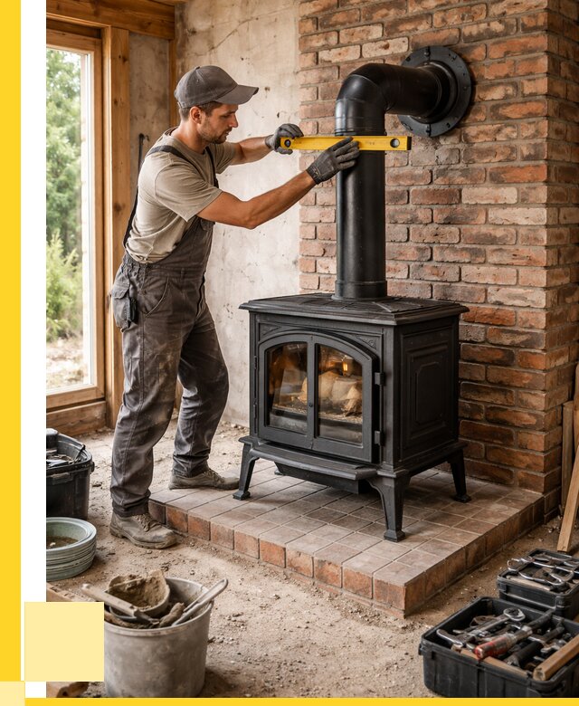 Монтаж печей установка банной печи в Лысьве от 15386 р. | ЭриданЛсь