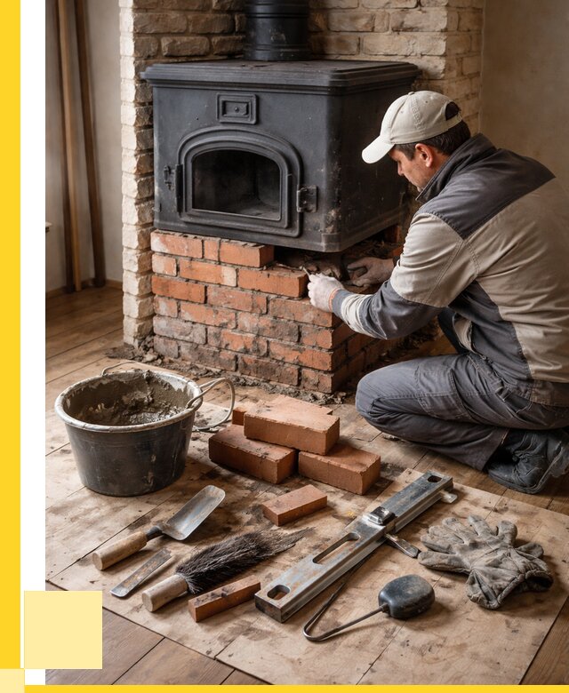 Ремонт печей в Лысьве от 12308 р., услуги печника ЭриданЛсь