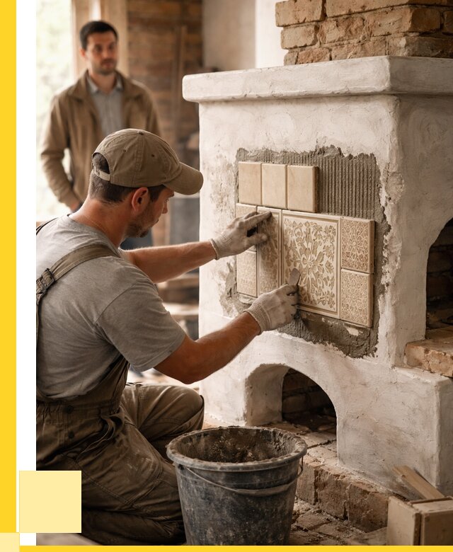 Отделка печей и банных печей в Лысьве от 35900 р. | ЭриданЛсь