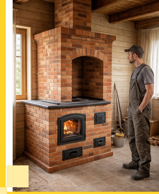 Кирпичные печи в Лысьве: купить от 153855 р. | ЭриданЛсь
