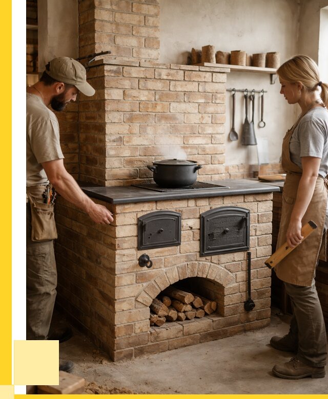 Варочно отопительные печи в Лысьве от 92313 р. | ЭриданЛсь