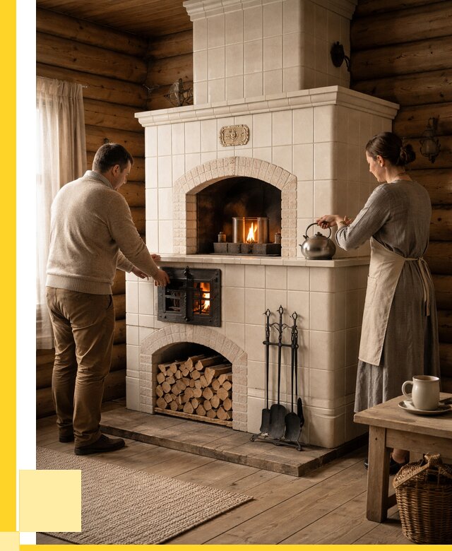 Русские печи в Лысьве: установка от 153855 р. ЭриданЛсь