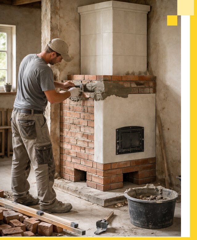 Изготовление и установка печей-голландок под ключ в Лысьве