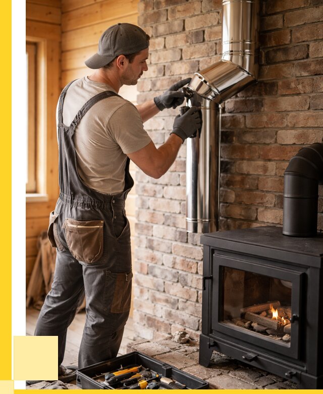 Монтаж дымоходов для печей в Лысьве от 7693 р. | ЭриданЛсь
