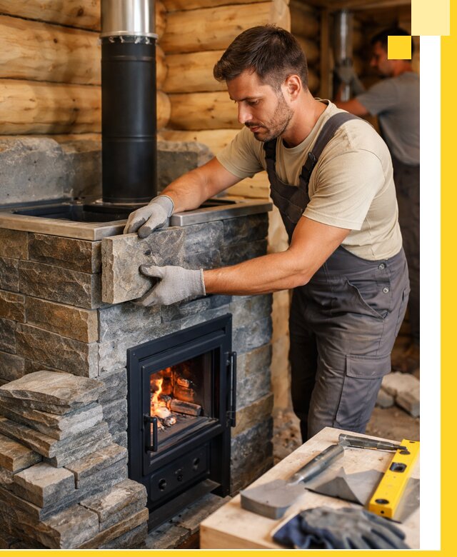 Печи для бани под ключ в Лысьве: изготовление и монтаж