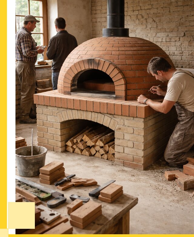 Помпейская печь дровяная для пиццы в Лысьве | ЭриданЛсь от 205140 р.