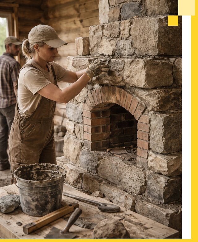 Каменные печи на заказ и монтаж в Лысьве, долговечные решения