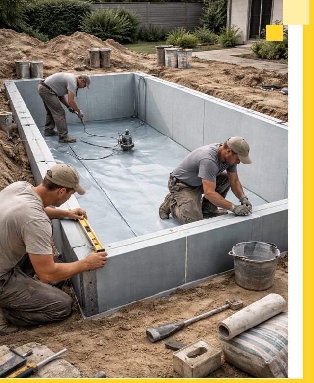 Профессиональный монтаж бассейнов под ключ в Лысьве с гарантией