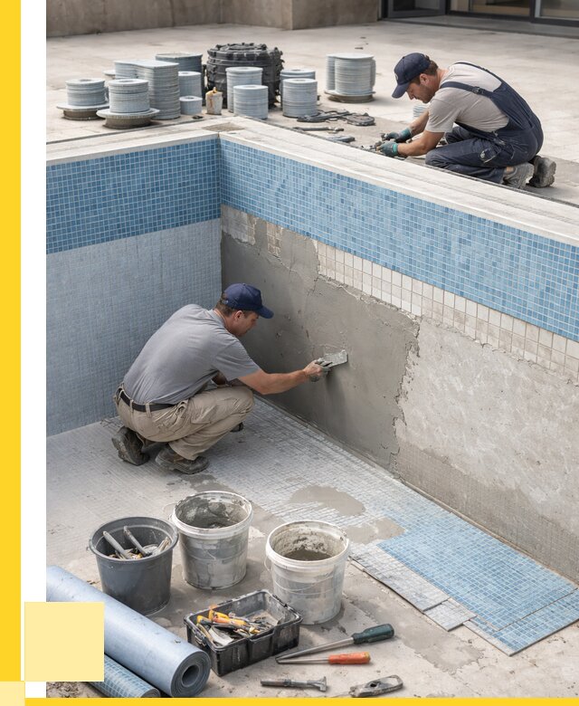 Ремонт и обслуживание бассейнов в Лысьве от 25643 р. | ЭриданЛсь