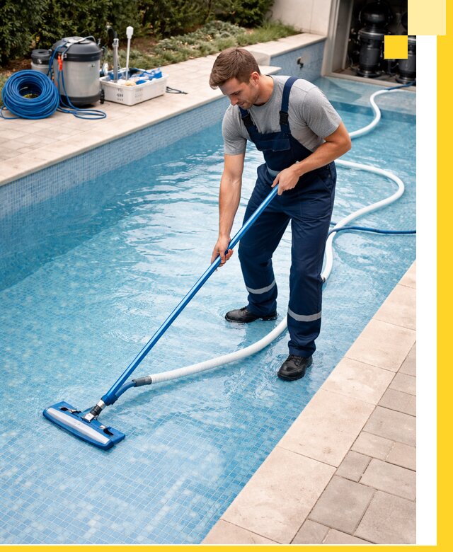 Профессиональная чистка бассейнов и фильтров в Лысьве под ключ