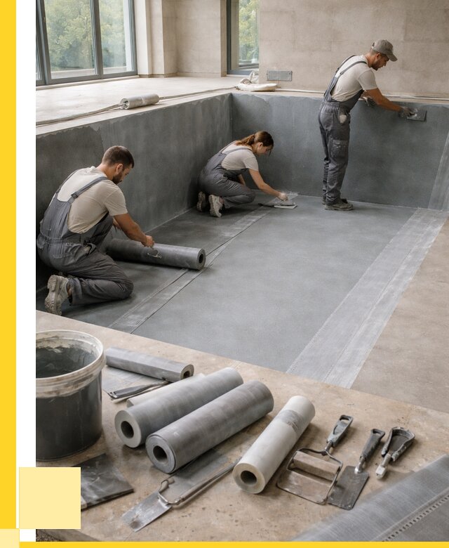 Гидроизоляция бассейнов в Лысьве от 2051 р., ЭриданЛсь