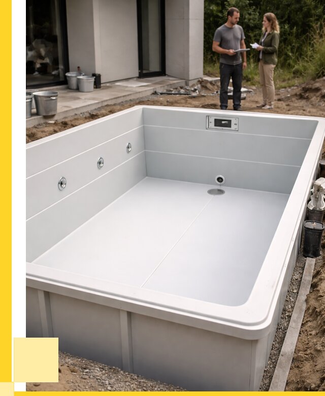 Полипропиленовые бассейны в Лысьве от 256425 р. | ЭриданЛсь