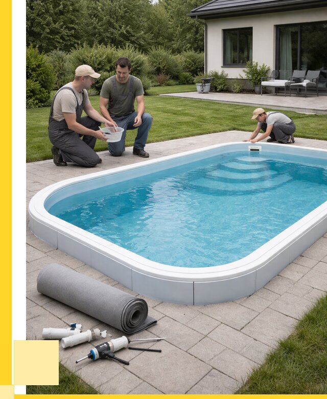 Пластиковый бассейн купить в Лысьве от 256425 р., ЭриданЛсь