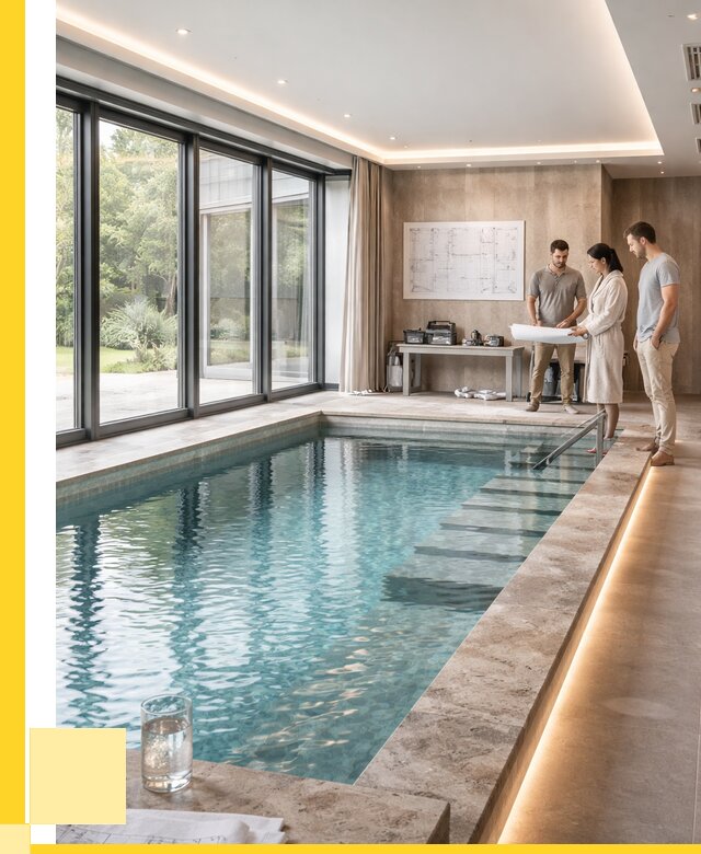 Закрытые бассейны под ключ в Лысьве от 2564250 р. | ЭриданЛсь