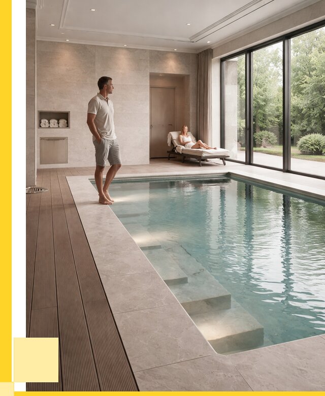 Бассейны в коттедже под ключ в Лысьве от 1230840 р. | ЭриданЛсь