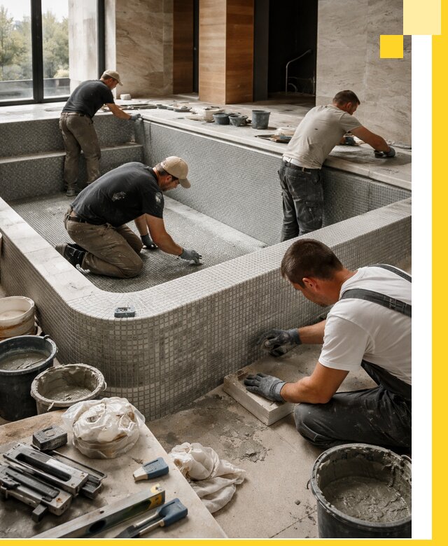 Строительство и установка СПА бассейнов под ключ в Лысьве