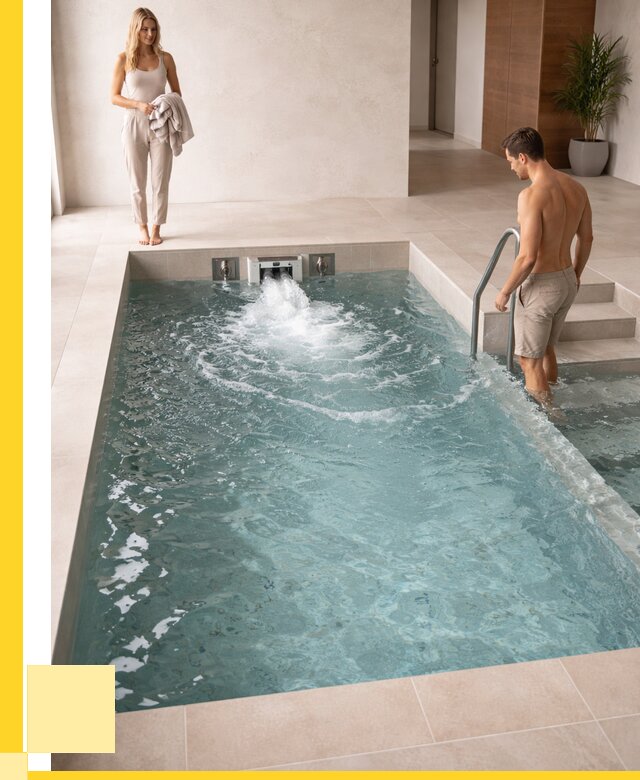 Бассейн с противотоком в Лысьве от 256425 р. | ЭриданЛсь