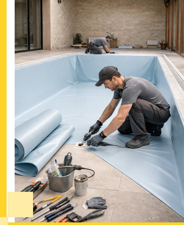 Пленка ПВХ для бассейнов в Лысьве от 2564 р. | ЭриданЛсь