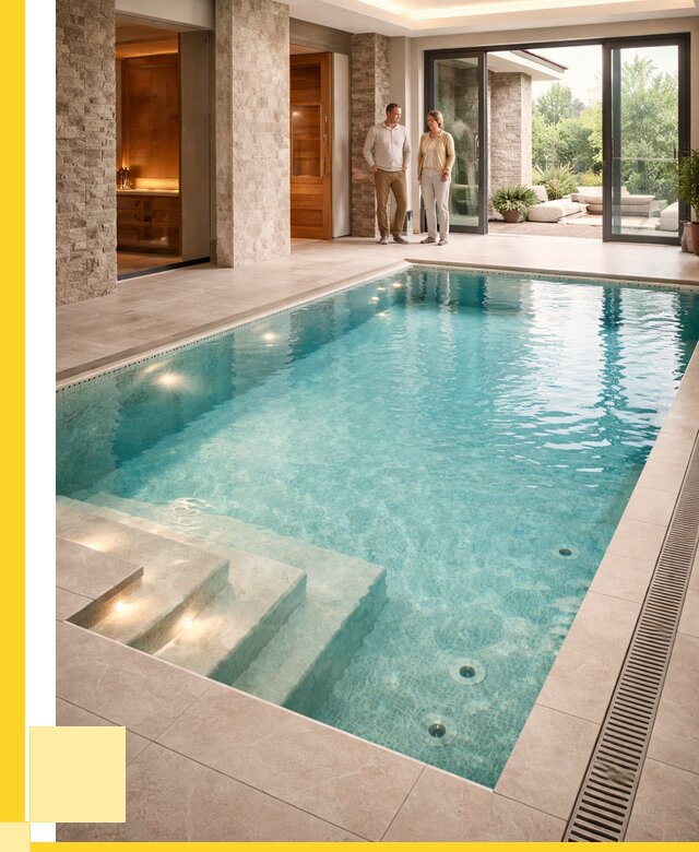 Бассейн во дворе в Лысьве: проект, отделка от 1230840 р. | ЭриданЛсь