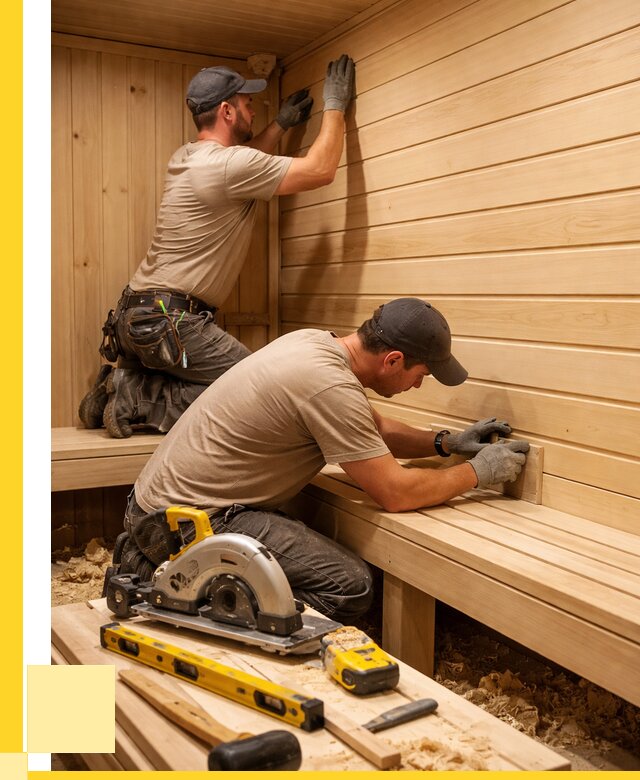 Обшивка саун вагонкой в Лысьве от 2564 р. | ЭриданЛсь