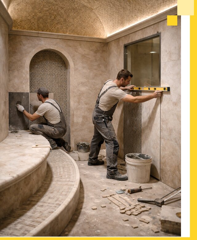 Проектирование и строительство саун с хамамом под ключ в Лысьве