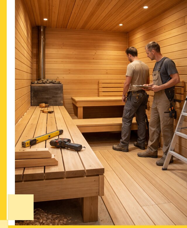 Отделка бань и саун в Лысьве по цене от 4616 р. | ЭриданЛсь