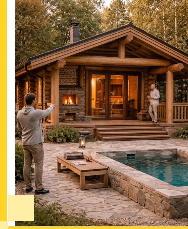 Проекты бань и хамам в Лысьве от 25643 р. | ЭриданЛсь