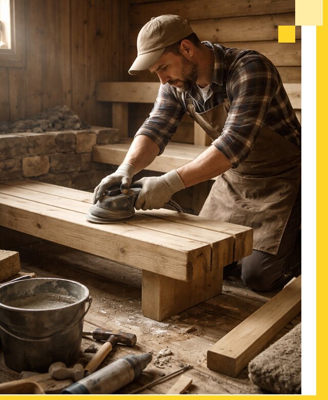 Ремонт бань под ключ в Лысьве с гарантией качества и сроков