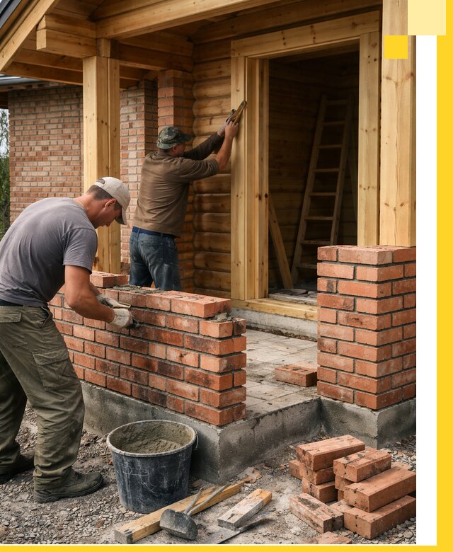 Строительство кирпичных бань под ключ в Лысьве с гарантией качества