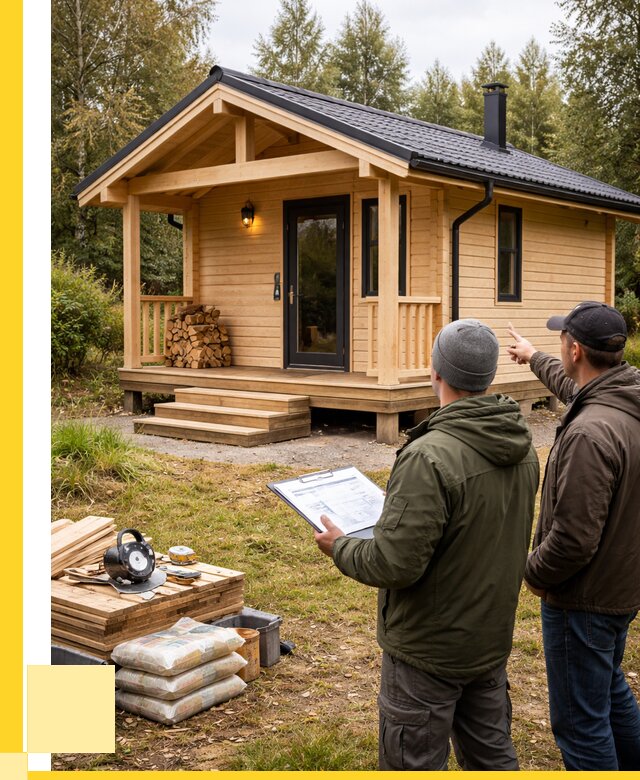 Каркасные бани под ключ в Лысьве от 307710 р. | ЭриданЛсь