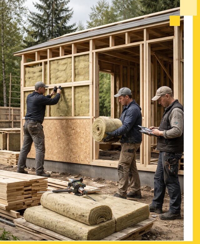 Проектирование и строительство каркасных бань в Лысьве под ключ