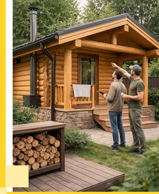 Бани для дачи под ключ в Лысьве от 256425 р. | ЭриданЛсь