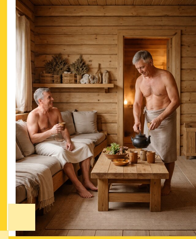 Бани с комнатой отдыха под ключ в Лысьве от 461565 р. | ЭриданЛсь