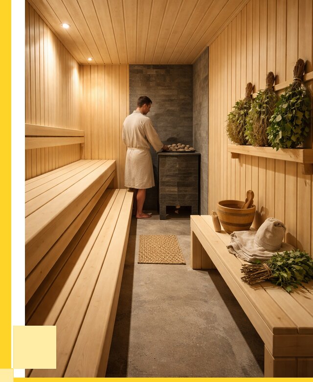 Отделка парной под ключ в Лысьве от 358995 р. | ЭриданЛсь