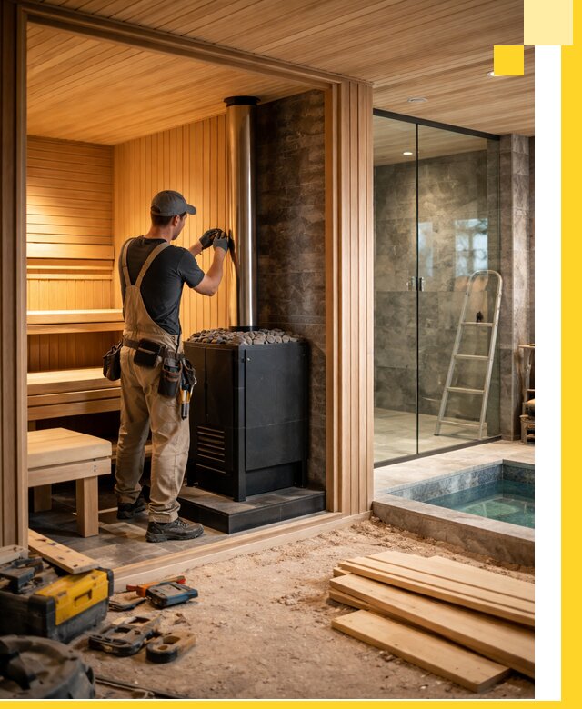 Полное строительство банных комплексов под ключ в Лысьве