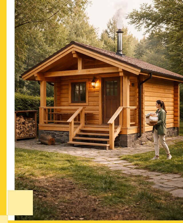 Купить баню под ключ в Лысьве от 666705 р. | ЭриданЛсь