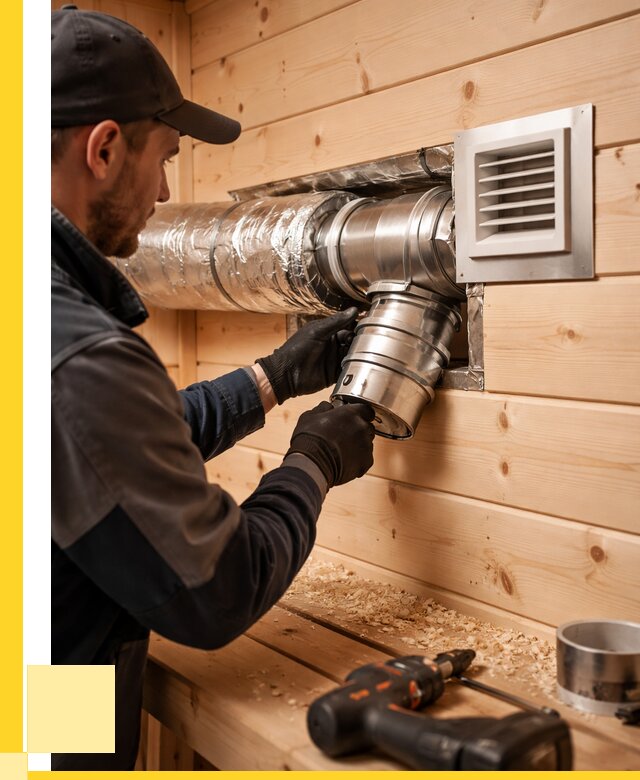 Монтаж вентиляции бани в Лысьве от 12308 р. | ЭриданЛсь