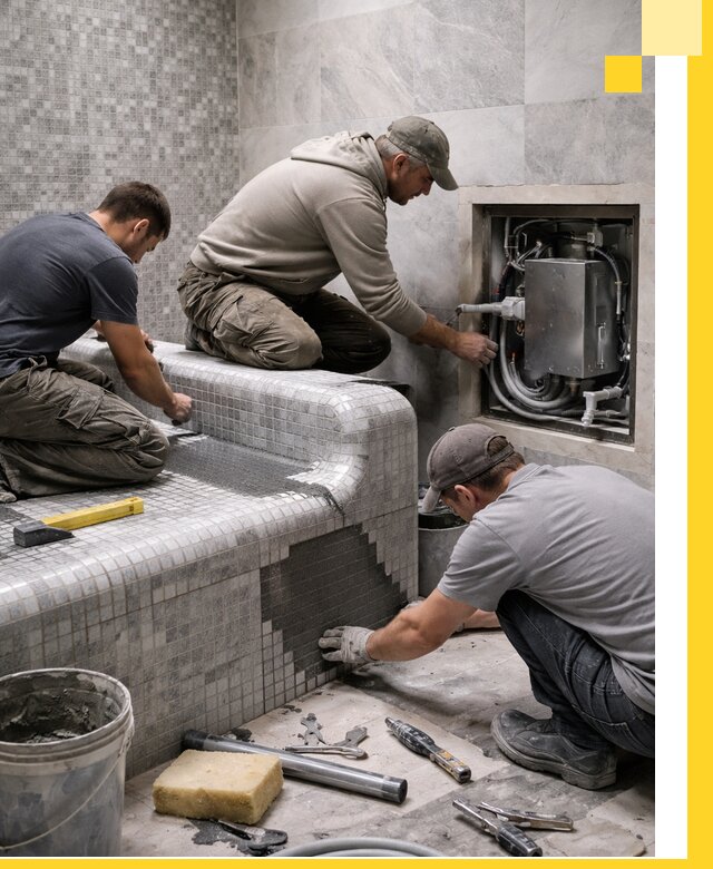 Проекты хамамов под ключ в Лысьве и дизайн и строительство