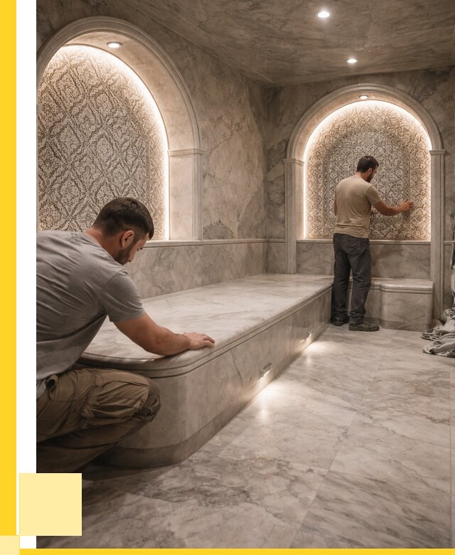 Турецкие бани под ключ в Лысьве от 256425 р. | ЭриданЛсь