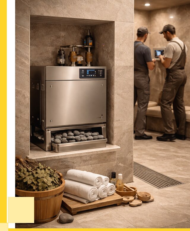 Парогенераторы для хамама в Лысьве от 76928 р. | ЭриданЛсь